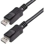 StarTech.com 5m (15ft) DisplayPort 1.2 Cable, 4K x 2K UHD VESA Certified DisplayPort Cable, DP Cable/Cord for Monitor, w/ Latche