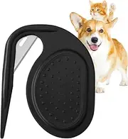 Stainless Steel Pet Detangler Comb - Ergonomic Pointed Hook | Multifunctional Removal Tool for Cats and Dogs