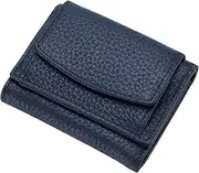 [HSHTTKL] Leather Wallet Portable Mini Card Holder RFID Blocking Coin Purses for Women Versatile Design Coins Pocket