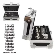 Lab Standard Weights Kit High Precision Teaching Balance Calibration Weights