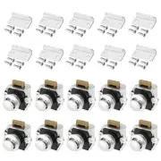 10 Push Button Latch Knob Catch Lock For RV Drawer Cupboard Door Caravan Cabinet