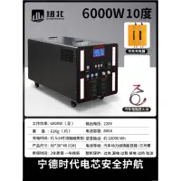 在飛比找蝦皮購物優惠-移動式行動電源110V、3度電2000W磷酸鐵鋰電池寧德時代