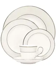 Lenox Striped 5pc Place Setting