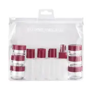 Wenger 10 Piece Travel Bottle Set - Clear