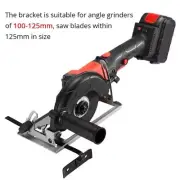 Electric Circular Adapter Angle Grinder Cutting Machine Woodworking Tools 0-45°