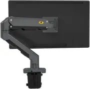 Heavy Duty Monitor Arm for Curved Screens - Desk Mount, Full Motion Monitor