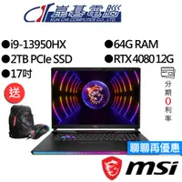 在飛比找蝦皮商城優惠-MSI微星 Raider GE78HX 13VH-017TW