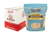 Old Fashioned Rolled Oats - 32 Ounce Pack of 4 Non GMO Whole Grain Vegan Kosher