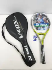 NOS Yonex V-Con 17 Tennis Racket w/ Cover - 4 3/8", 100 sq in, Unstrung, Vintage