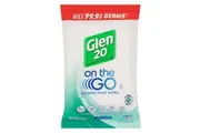 Glen 20 Eucalyptus On The Go Wipes Pack of 15's (Expiry 03/2024)