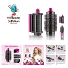 Anti-Flying Nozzle + Round Volumizing Brush for Dyson for Airwrap Styler HS01...