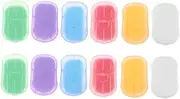 Anneome Portable Travel Soap Sheets Scented Hand-Washing Soap Paper for Travel Camping and Outdoor Activities Lightweight and Convenient for All Skin Types