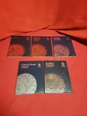 Whitman Coin collectors book lot