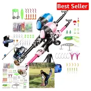 Portable Kids Fishing Gear: Telescopic Rod, Reel & Accessories - Perfect Gift!