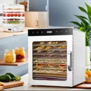 Compact Food Dehydrator 5/10 Trays 30-90℃ Home Use Jerky Fruit Dry Machine