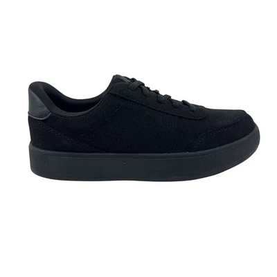 Kizik Prague Black Black Outsole Kids Athletic Sneaker