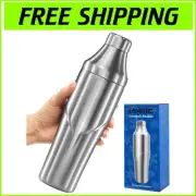 24oz Insulated Cocktail Shaker: No Leak, Professional-Grade Bartending Tool