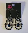 Paparazzi Garden Decorum Blue Earrings