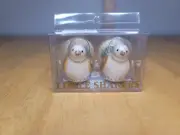 New! Little Shakers Mini Salt And Pepper Shakers Turkeys