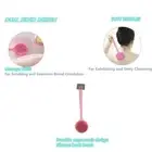 Silicone Body Scrubber Long Handle Back Scrubber for Shower Silicone Body Bru...