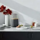 Furi Pro Furi Stone 6 Piece Knife Block Set Flint Terazzo