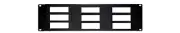 3U Kit 9-Slots Rack Mount For For RF Coax Modulators Demodulators