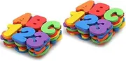 ERINGOGO 72 Pcs Bath Letters Toys Early Learning Bath Toy Water Toy Bath Toys Alphabet Bath Toy Bath Toys Foam Bath Toys Floating Educational Toys