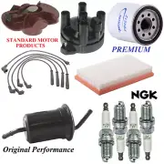 Tune Up Kit Filters Cap Wire Spark Plugs For KIA SEPHIA L4 1.6L 1994