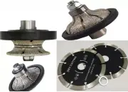 1 1/4" Full Ogee Demi Bullnose Router Bit 10 stone Concrete travertine saw blade