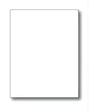 Letter-Size Posting Sheets w Adh Strip, 8.5"x 11" White 67-lb Vellum- 250 Sheets