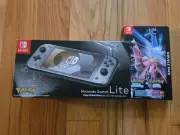 Pkmn Nintendo Switch Lite Dialga & Palkia Edition + Diamond & Pearl Double Pack
