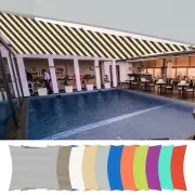 22'X23' Rectangle Sun Shade Sail UV Block Canopy Cover Garden Pool Outdoor