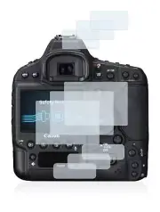Canon EOS 1D Mark II DSLR, 6 x Transparent ULTRA Clear Camera Screen Protector