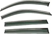 Car Windows Visor Compatible for Kia Rio 4 GT-Line Sedan FB UC 2017~2022 Awnings Wind Sun Rain Eyebrow Deflector Sticker Accessories
