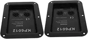 HAMPPLIES Speaker Wire Plate 2 Pieces Subwoofer Terminal Cup Subwoofer Box Terminal Cup