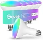 Voice-Controlled Dimmable Smart Bulbs - 1200 Lumens, 16 Million Colors, 6 Pack