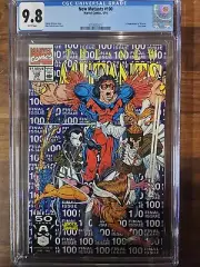 New Mutants #100 CGC 9.8 1ST X-FORCE APP Rob Liefeld Cable 1991 Marvel OW/W NM