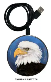 Bald Eagle Zoomies Phone and Device Charger