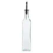 Clear Oil & Vinegar Bottle - 500ml