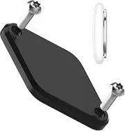 Cycling Bike Water Bottle Cage Holder Protective Case,1 Set Bicycle Anti-Theft GPS Tracking Holder,Bicycle GPS Tracker Anti Theft Case,Airtag Bike Mount Bike Tracker Anti Theft Case, Black