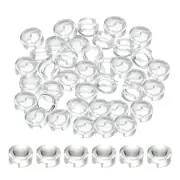 12.6mm LED Convex Lens, 50 Pack 90 Degree Beam PMMA Angle Acrylic LED