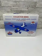1992 Spec Cast Amoco 1932 Lockheed Vega Airplane Bank 2nd in Series NIB