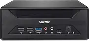 Shuttle XH610 XPC Slim 3-Liter, Intel H610 Chipset, Supports Intel 12th LGA1700 65W Processors, Delivers 4K UHD Video Content
