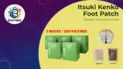 5 Boxes Itsuki Kenko Natural Detox Foot Patch Herbal Cleansing
