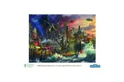 Harlington 1000Pc Thomas Kinkade: Dc Comics - Justice League Showdown At Gotham City Pier Puzzle