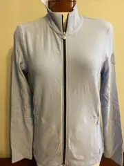 NWT Golfino Ladies Arianna Jacket Techno Wool 3328226 525 Blue Sz 6 8 NEW