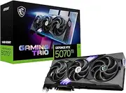 MSI GeForce RTX 5070 Ti 16G Gaming Trio OC Plus Graphics Card - RTX 5070 Ti GPU, 16GB GDDR7 (28Gbps/256-bit), PCIe 5.0 - HDMI 2.1b, 3 x DisplayPort 2.1b