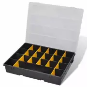 1PC Plastic Tool Box Nuts Bolts Screws Storage Organizer Toolbox Sort Case
