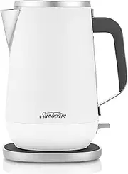 Sunbeam Kyoto City Collection Kettle | 1.7L, Japanese Inspired Design, 360 Degree Power Base, White KEM8007WH