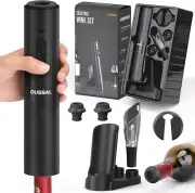 Opener Set-Automatic Wine Opener Rechargeable-Cordless Electric Corkscrew-Wine